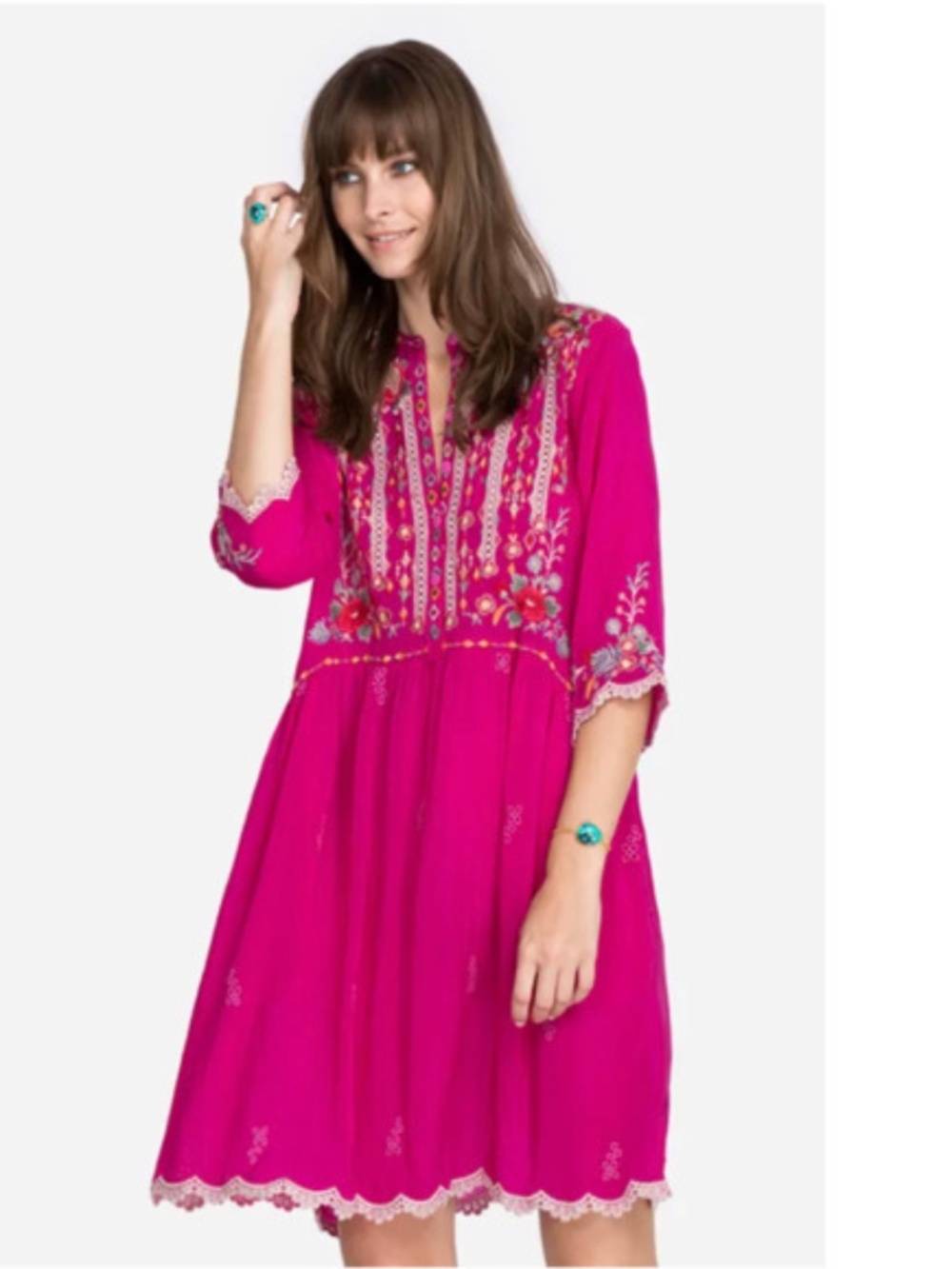 Johnny Was Diega Tunic Dress M